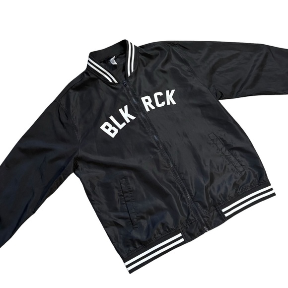 Black Rock Coffee Bar Fuel Your Story Full Zip Windbreaker Jacket, Unisex 2XL - Picture 3 of 12